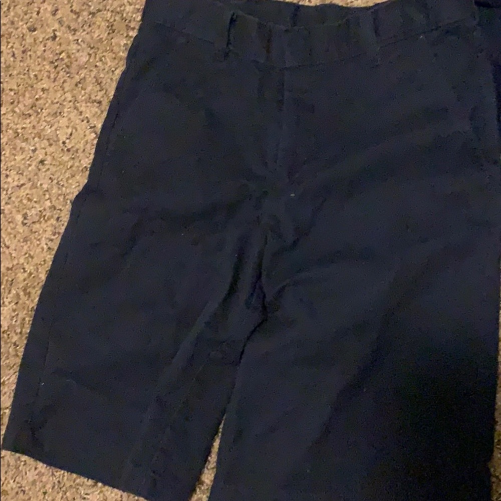 Approved School Wear navy blue chino shorts